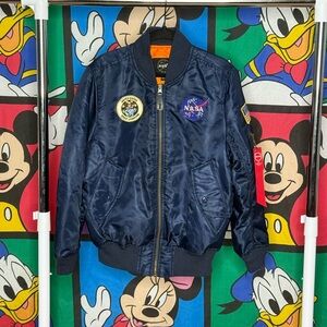 Kids NASA Flight Bomber Jacket